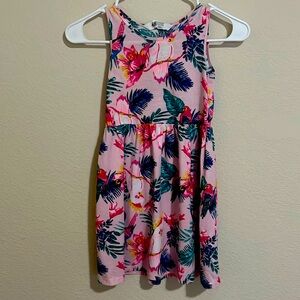 Pink Hawaiian summer dress